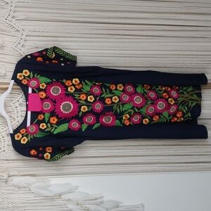 PTP 22 Size Medium Mexican Authentic Embroidered Dress